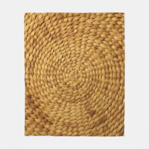 Couverture Polaire Poitrine tissée : Authenticité Brown texturée