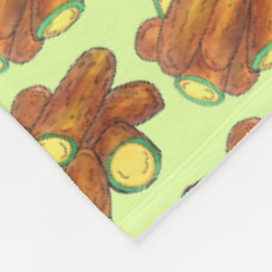 Couverture Polaire Poivron de Jalapeño frit vert Jalapeno chaud poivr