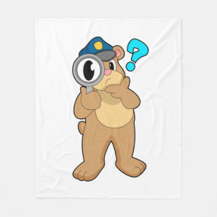 Couverture Polaire Police de l'ours Verre de nivellement