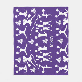 Couverture Polaire Pom-pom girl