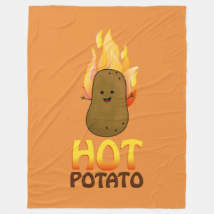 Couverture Polaire Pomme de Terre Chaude