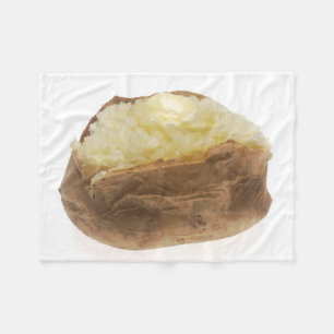 Couverture Polaire Pomme de terre cuite au four