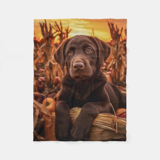 Couverture Polaire Pompe Labrador d'automne (Devant)