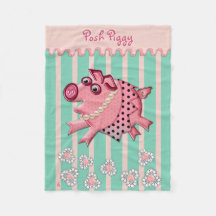 Porcins snob dans le rose sur le vert de lucite