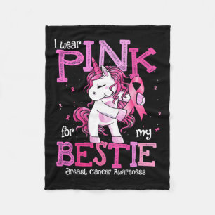 Couverture Polaire Portez Le Rose Pour Mon Bestie Chemise Certifié Ca