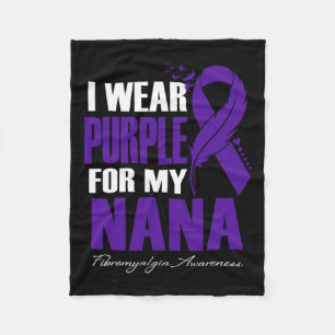 Couverture Polaire Portez Le Violet Pour Ma Fibromyalgie Nana Fea Sen