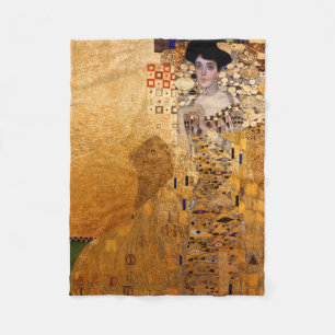 Couverture Polaire Portrait de Gustav Klimt représentant Adele Bloch 