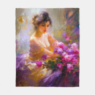 Couverture Polaire Portrait sensuel