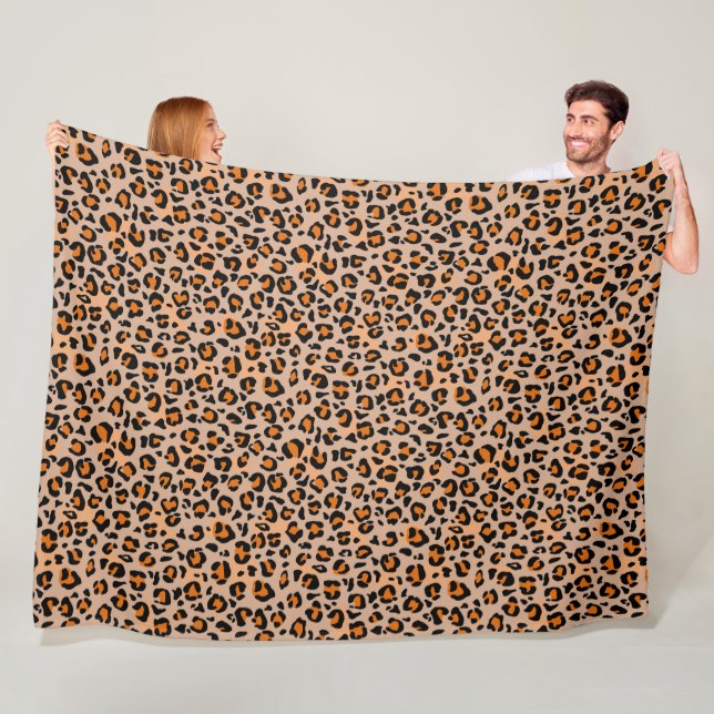 Couverture Polaire Poster de animal de chats Premium Safari sauvage s (En situation)
