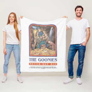 Couverture Polaire Poster de l'anniversaire du trésor des Goonies