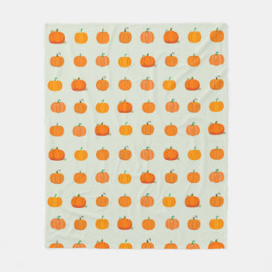 Couverture Polaire Potiron Patch