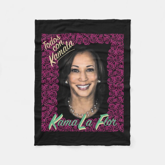 Couverture Polaire Pour Kamala Harris Harris 2024 Kamala Harris Pour  (Devant)
