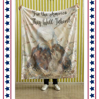 Couverture Polaire Pour l'Amérique qu'ils hériteront Eagle
