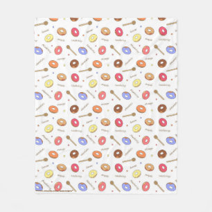Couverture Polaire Poussettes Blanche en polaire maison
