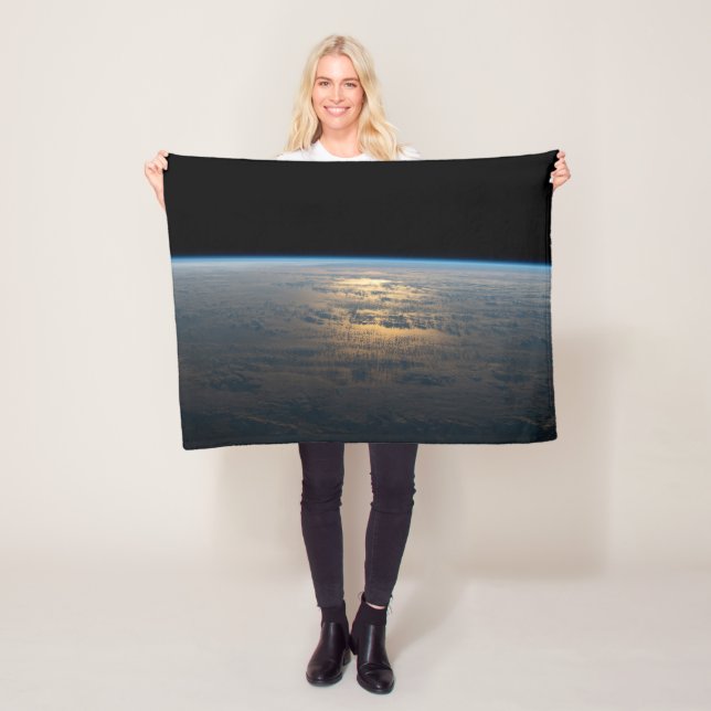 Couverture Polaire Poutres Sunglint Au Large D'Un Pacifique Sud En Pa (En situation)