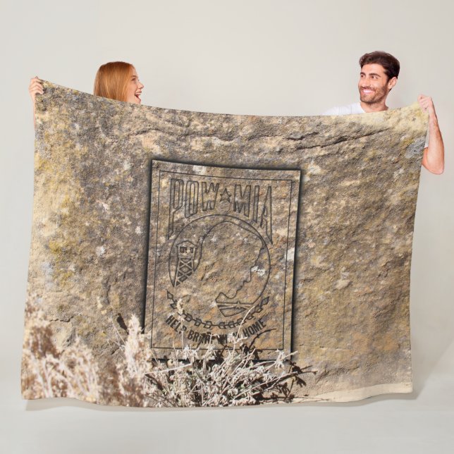 Couverture Polaire Pow Mia (En situation)