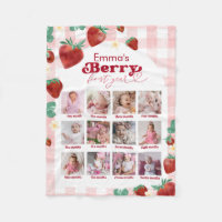 Première bougie Berry pour bébé de 12 mois Photo