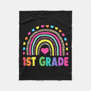 Couverture Polaire Première Classe Rainbow Girls Boys Teacher Team 1s
