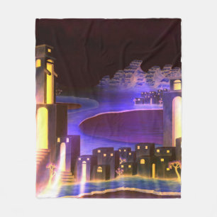 Couverture Polaire "Première révélation" - mystérieux art mystérieux