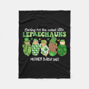 Couverture Polaire Prendre Soin De Lèprechauns Cutest Mère Par