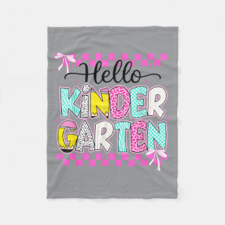 Couverture Polaire Prépa Bonjour Maternelle Rentrée des Classes Coque