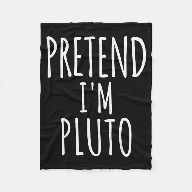 Couverture Polaire Pretend I'm Man Costume Matching Funny Halloween  (Devant)