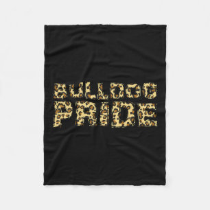 Couverture Polaire Pride Leopard School Spirit Sports Fan Jour