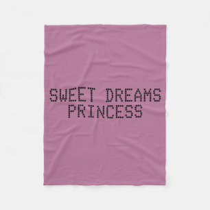 Couverture Polaire Princesse de rêves doux
