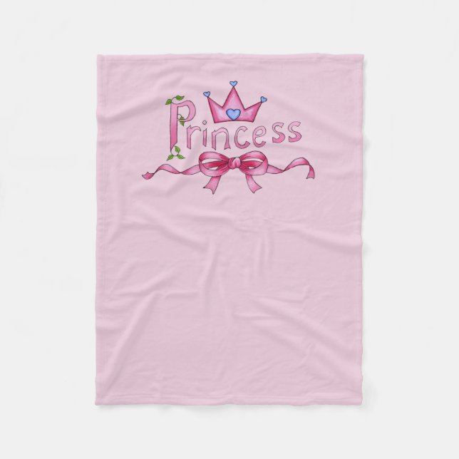 Couverture Polaire Princesse Fleece Blanket (Devant)