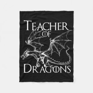 Couverture Polaire Professeur de dragons citations drôles amateur de 