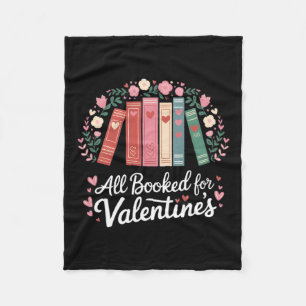 Couverture Polaire Professeur de lecture Valentine's Day Tous Réservé