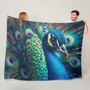 Couverture Polaire Profil Peacock