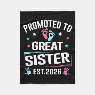 Couverture Polaire Promoted To Great Sister Est 2026 Pregnancy Announ