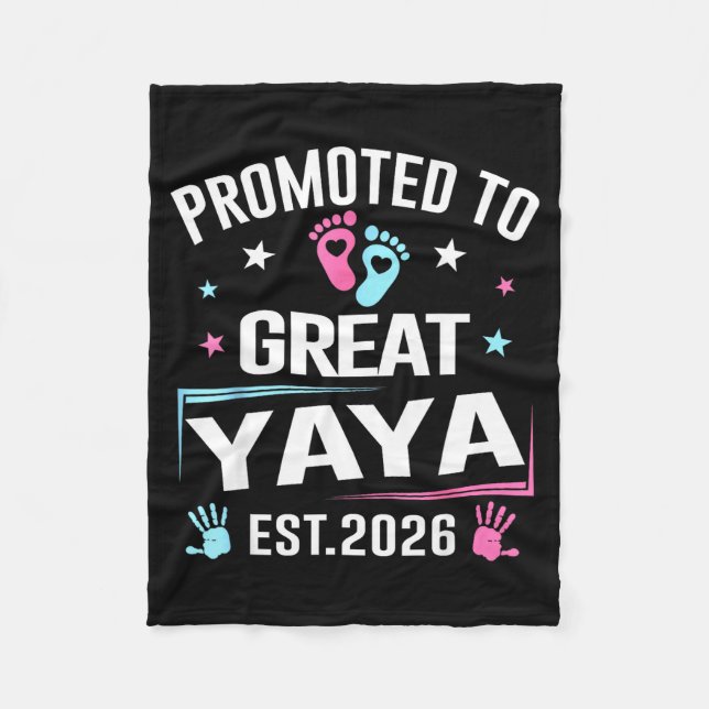 Couverture Polaire Promoted To Great Yaya Est 2026 Pregnancy Announce (Devant)