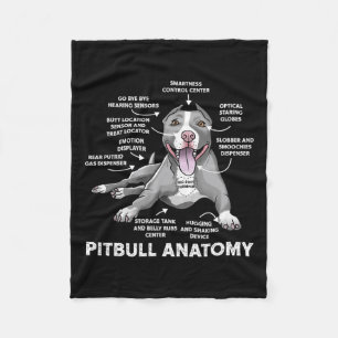 Couverture Polaire Propriétaire du chien de garde de Bulldog