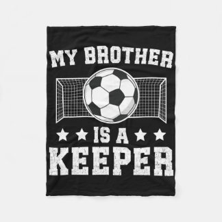 Couverture Polaire Proud Soccer Keeper Brother Of A Soccer Goalkeeper