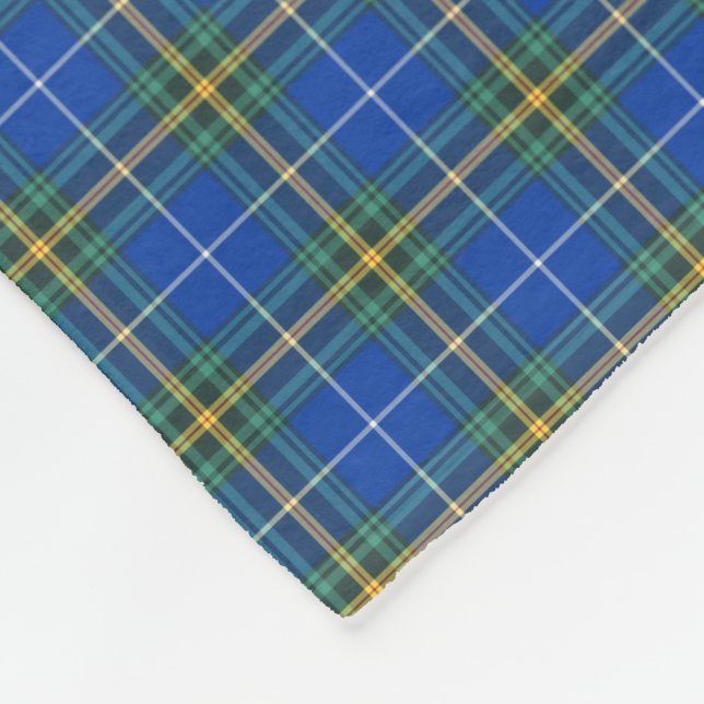 Couverture Polaire Province de la Nouvelle-Écosse Canada Tartan (Coin)