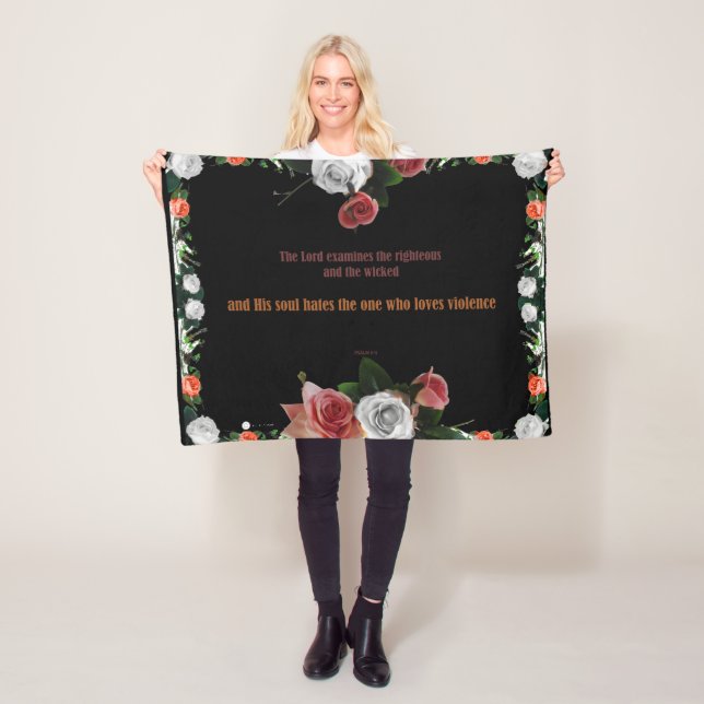 Couverture Polaire Psaume 11:5, No Violence (En situation)