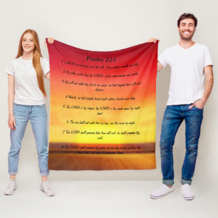 Couverture Polaire Psaume 121
