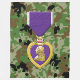 COUVERTURE POLAIRE PURPLE HEART