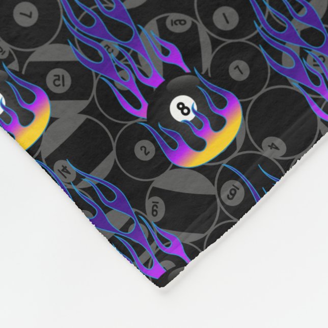 Couverture Polaire Purple Huit Balle (Coin)