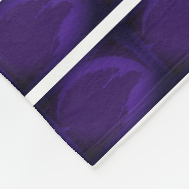 Couverture Polaire Purple moon (Coin)