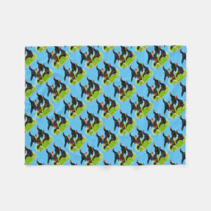 Couverture Polaire Quartet de jeu oriental Fowl