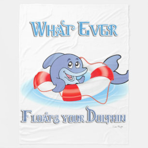 Couverture Polaire Quel Que Soit Ce Qui Flotte Votre Dauphin