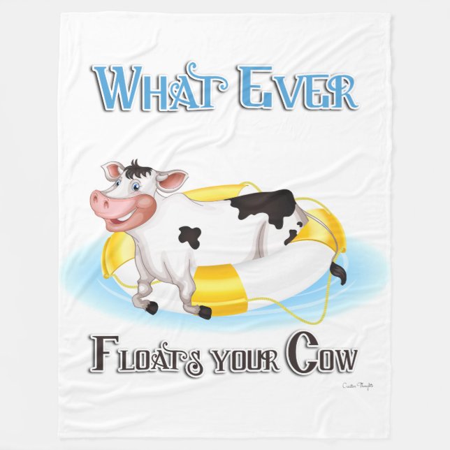 Couverture Polaire Quelle que soit la chaudière de votre vache (Devant)