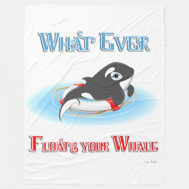 Couverture Polaire Quelle Que Soit La Flotte De Votre Baleine (Devant)