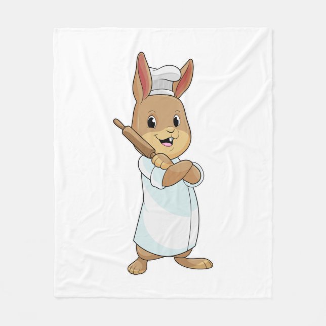 Couverture Polaire Rabbit comme boulon avec broche (Devant)