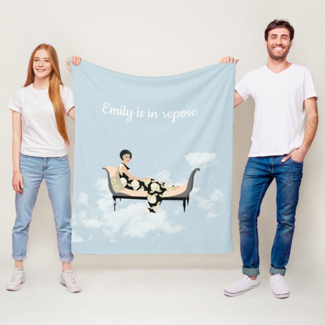 Couverture Polaire Racamier dans les nuages (En situation)