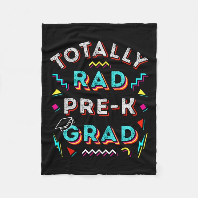 Couverture Polaire Rad Pré-k Grad Cadeau Amusants Garçon Prek Graduat (Devant)