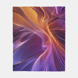 Couverture Polaire Radiant orange purple